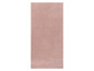 Ein rosa Handtuch.