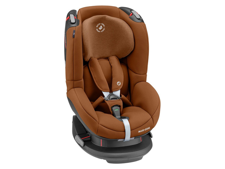 Maxi-Cosi Autositz in brauner Farbe.