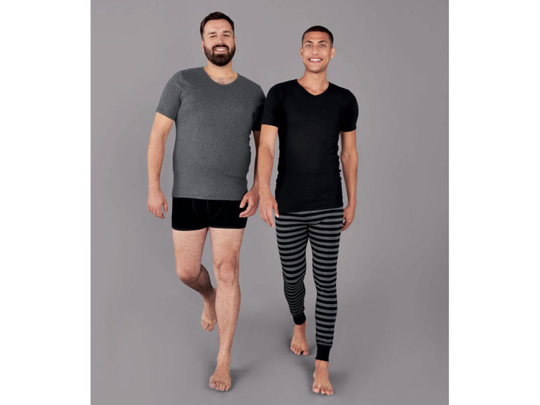 Gehe zu Vollbildansicht: LIVERGY® Herren Unterhose lang, 2 Stück, mit Baumwolle - Bild 7