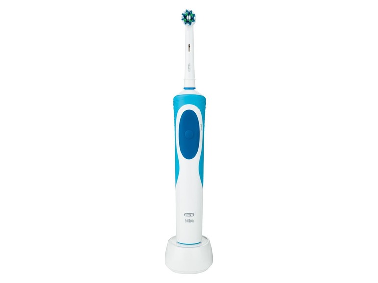 Gehe zu Vollbildansicht: Oral-B Elektrische Zahnbürste, inklusive 2 Aufsteckbürsten, mit Timer, Mini-Ladeteil - Bild 1