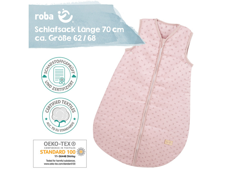 Gehe zu Vollbildansicht: roba Organic Schlafsack »Lil Planet«, in drei Größen - Bild 24