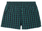 Grün-schwarze karierter Boxershorts