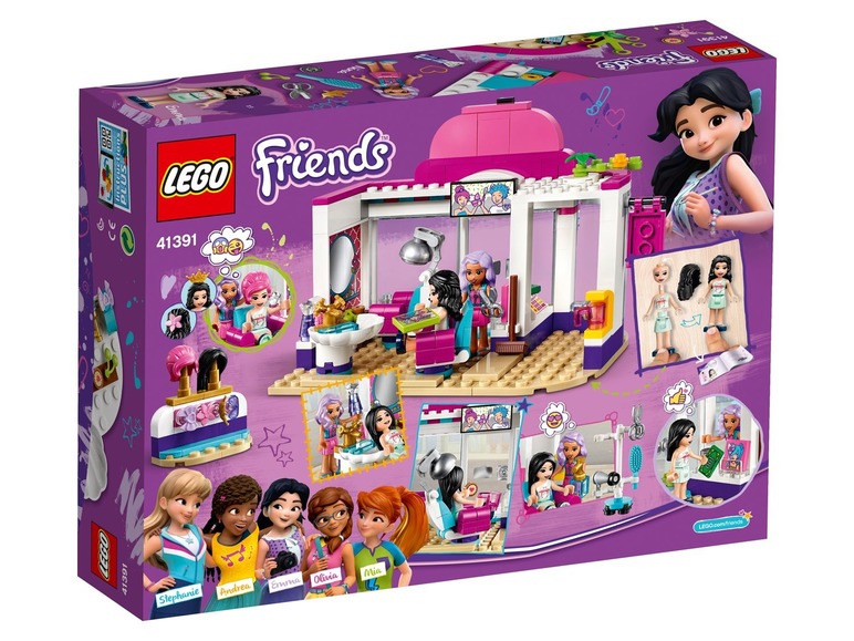 Gehe zu Vollbildansicht: LEGO® Friends 41391 »Friseursalon von Heartlake City« - Bild 2