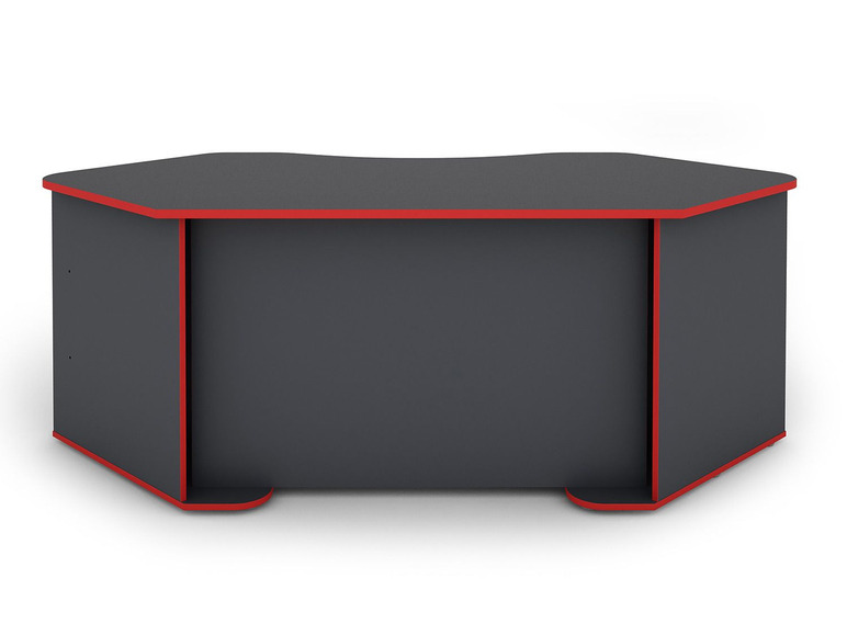 Gehe zu Vollbildansicht: Homexperts Gaming Schreibtisch »Tron«, mit farblich abgesetzten ABS Kanten - Bild 4