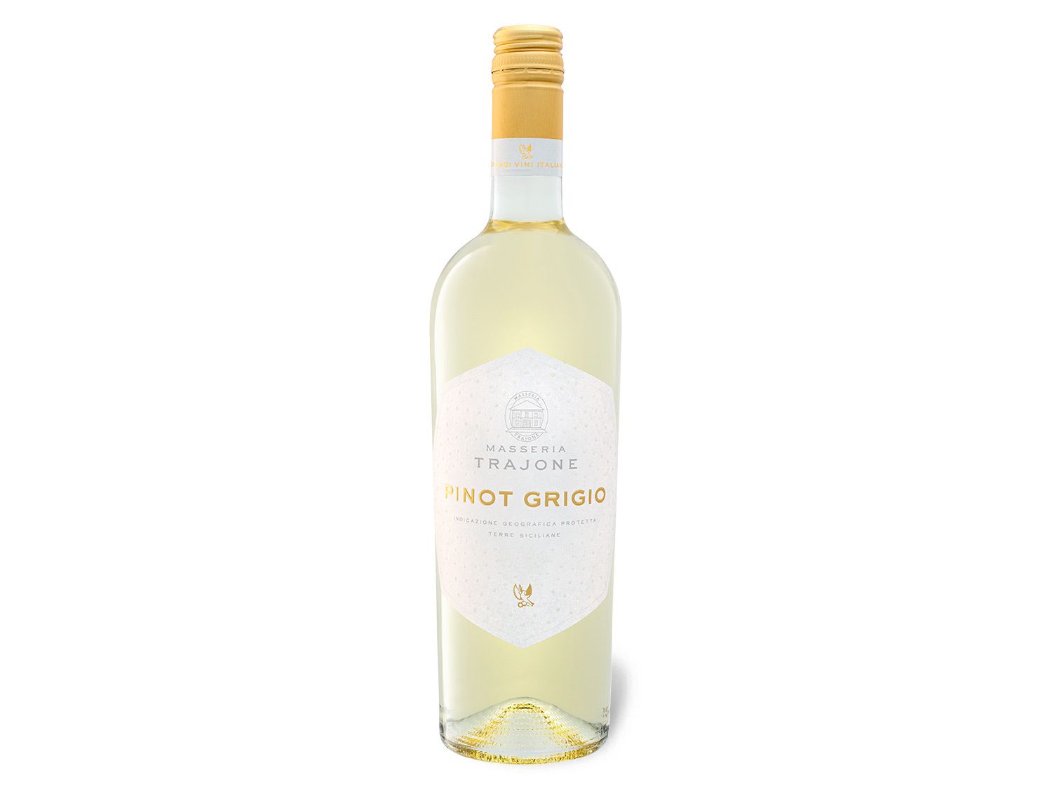 Masseria Trajone Pinot Grigio Terre Siciliane IGP trocken, Weißwein 2021 Wein & Spirituosen Lidl DE