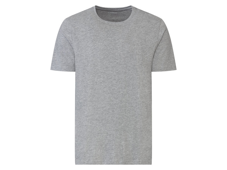 Gehe zu Vollbildansicht: LIVERGY® Herren T-Shirts, 2 Stück, körpernah geschnitten, mit Baumwolle - Bild 12
