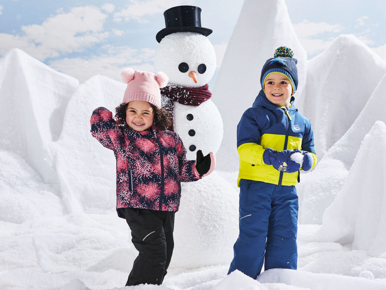 Gehe zu Vollbildansicht: LUPILU® Kleinkinder Skijacke Mädchen, mit Schneefang - Bild 6