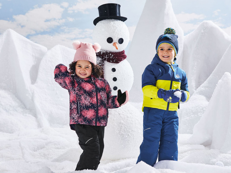 Kleinkinder Skijacke, mit Schneefang
