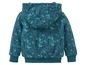 Ein blauer Hoodie mit Tarnmuster für Kinder.