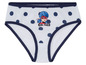 Weiße Unterhose mit blauen Punkten und einem Bild von Miraculous Ladybug.