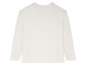 Weißes Langarmshirt.