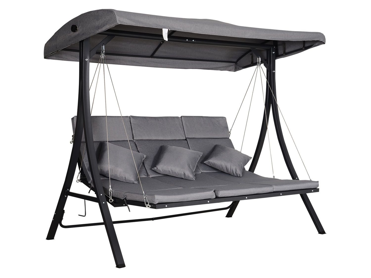 Outsunny Hollywoodschaukel Lounge, 3-Sitzer | LIDL
