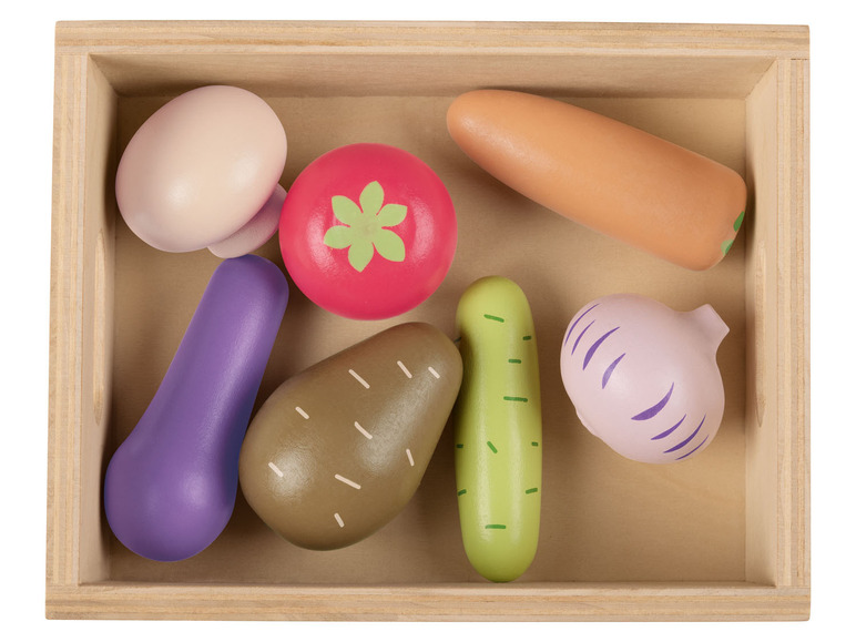 Gehe zu Vollbildansicht: PLAYTIVE® Holzspielzeug Lebensmittelboxen - Bild 4