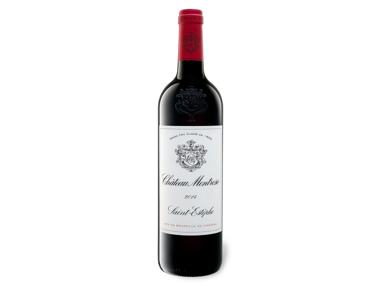 Gehe zu Vollbildansicht: Château Montrose St. Estèphe 2éme Grand Cru Classé AOP trocken, Rotwein 2014 - Bild 1