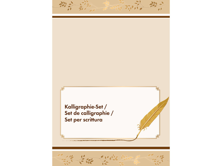 Gehe zu Vollbildansicht: crelando Kalligraphie-Set, 30tlg - Bild 14
