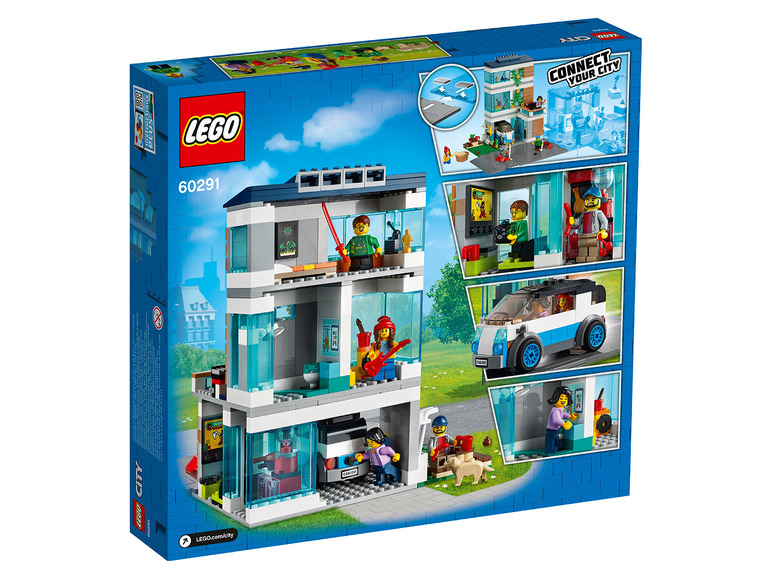 Gehe zu Vollbildansicht: LEGO® City 60291 »Modernes Familienhaus« - Bild 2