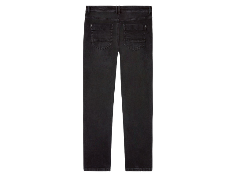 Gehe zu Vollbildansicht: LIVERGY® Jeans Straight Fit Herren, mit Baumwolle, 5-Pocket-Style - Bild 3