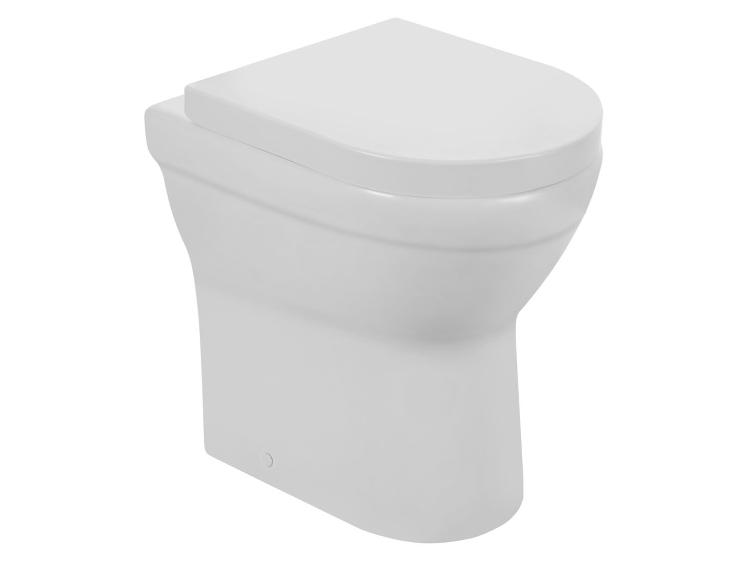 VEROSAN+ Stand-WC »COZY« spülrandlos erhöht inkl. WC-Sitz