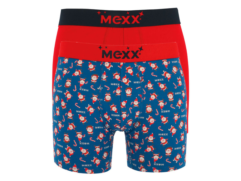 Gehe zu Vollbildansicht: MEXX Herren Boxer Weihnachten, mit Baumwolle - Bild 8