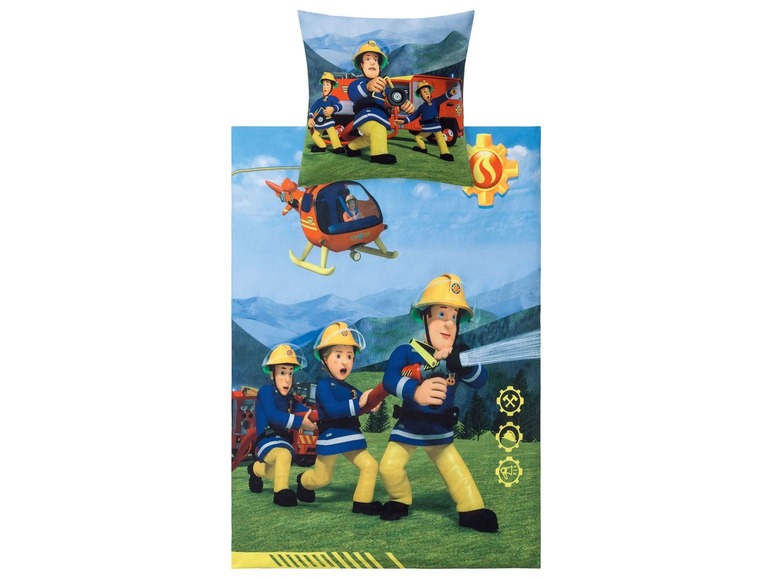 Gehe zu Vollbildansicht: Kinder Renforcé Wendebettwäsche, 135 x 200 cm, hautfreundlich, aus reiner Baumwolle - Bild 11