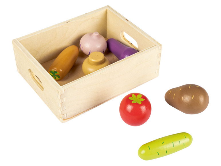 Gehe zu Vollbildansicht: Playtive Holzspielzeug Lebensmittelboxen - Bild 2