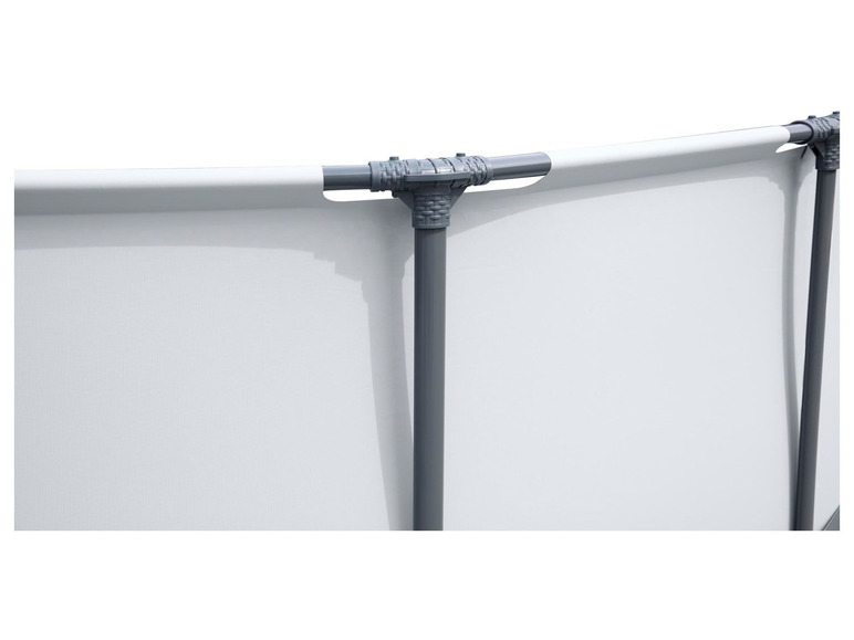 Gehe zu Vollbildansicht: Bestway Steel Pro Max™ Framepool Komplett-Set, rund, mit Filterpumpe, Ø 457 x H 122 cm - Bild 9