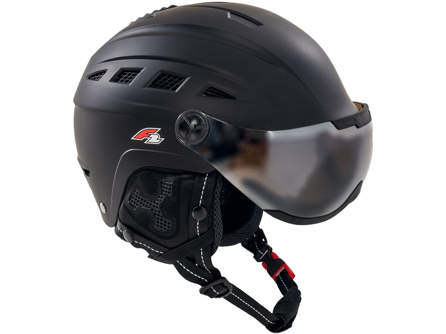 F2 »Helmet Worldcup Team« Wintersport Helm mit Visier