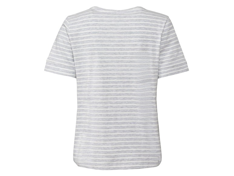 Gehe zu Vollbildansicht: ESMARA® T-Shirt Damen, 3 Stück, mit Bio-Baumwolle und Elasthan - Bild 6