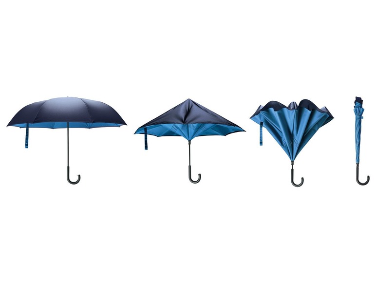 Gehe zu Vollbildansicht: TOPMOVE® Doppellagiger Regenschirm - Bild 9