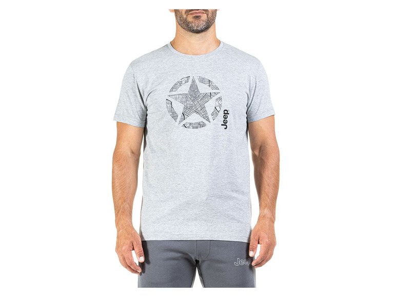 Gehe zu Vollbildansicht: JEEP! Jeep Herren T-Shirt, mit Baumwolle - Bild 15