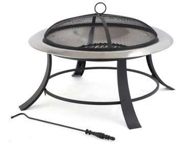tepro - tepro Edelstahl-Feuerstelle SILVER CITY