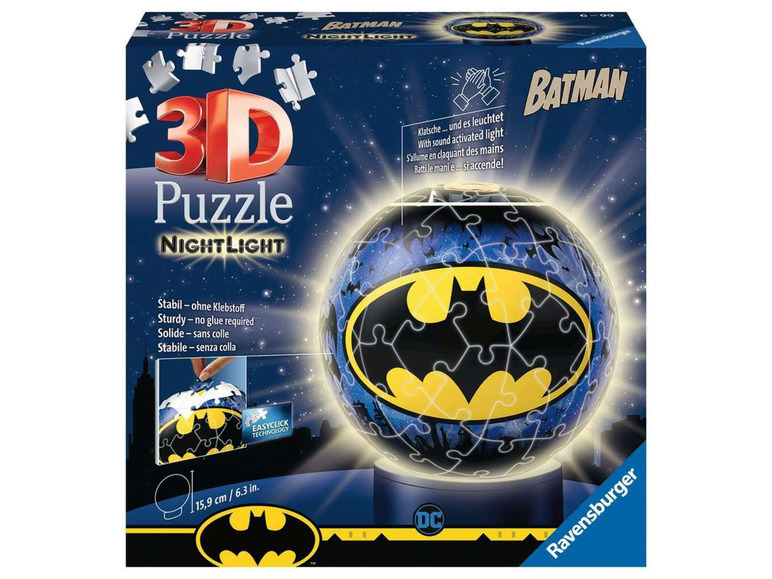 Gehe zu Vollbildansicht: Ravensburger Nachtlicht - Batman - Bild 1