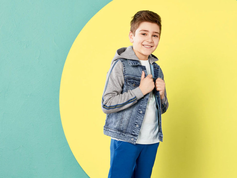 Gehe zu Vollbildansicht: PEPPERTS® Kleinkinder Fashion Jeansjacke Jungen, mit Baumwolle - Bild 3