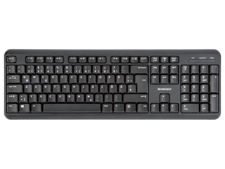 Gehe zu Vollbildansicht: SILVERCREST® PC Tastatur Maus Combo SET »Good«, schwarz - Bild 2