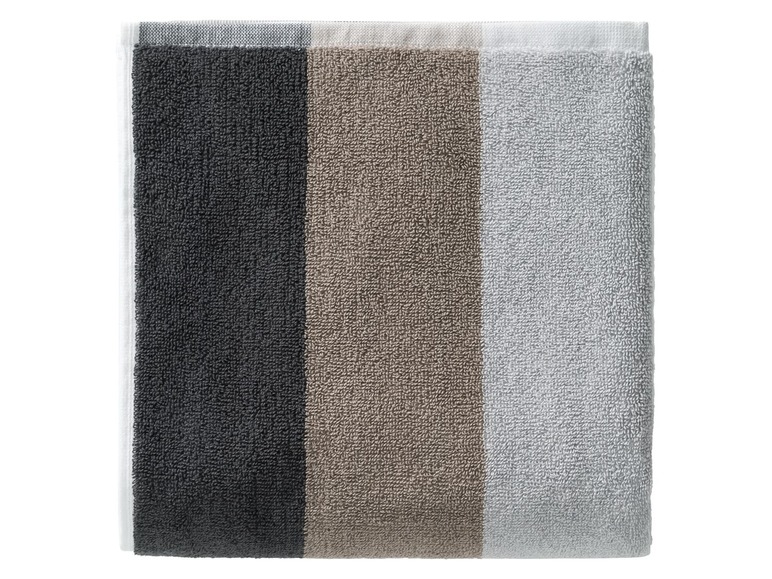 Gehe zu Vollbildansicht: MIOMARE® Handtuch, 2-teilig, 50 x 100 cm, saug- und strapazierfähig, aus Baumwolle - Bild 9