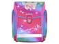 Ein rosa Schulranzen mit einer Fee und Libellen, der Marke Berlitz.