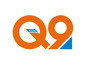 Logo von Q9 Guide, mit einem orangefarbenen Q und 9.