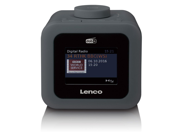 Gehe zu Vollbildansicht: Lenco CR-620 DAB+/FM Stereo Uhrenradio mit Farbdisplay - Bild 7