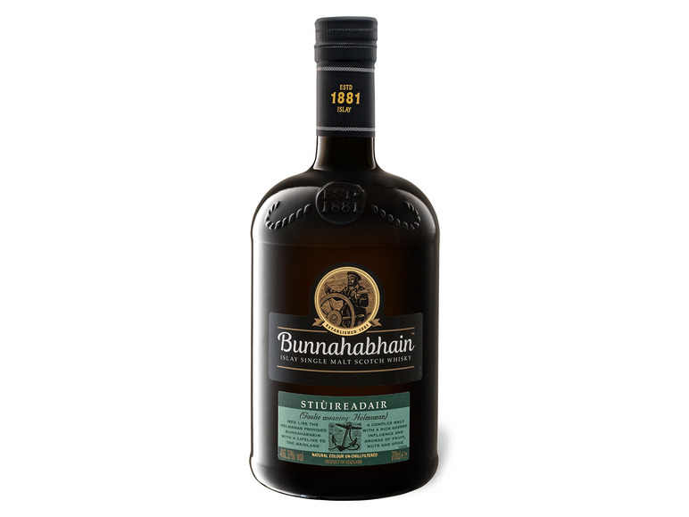 Bunnahabhain Stiùireadair Islay Single Malt Scotch Whisky 46,3% Vol