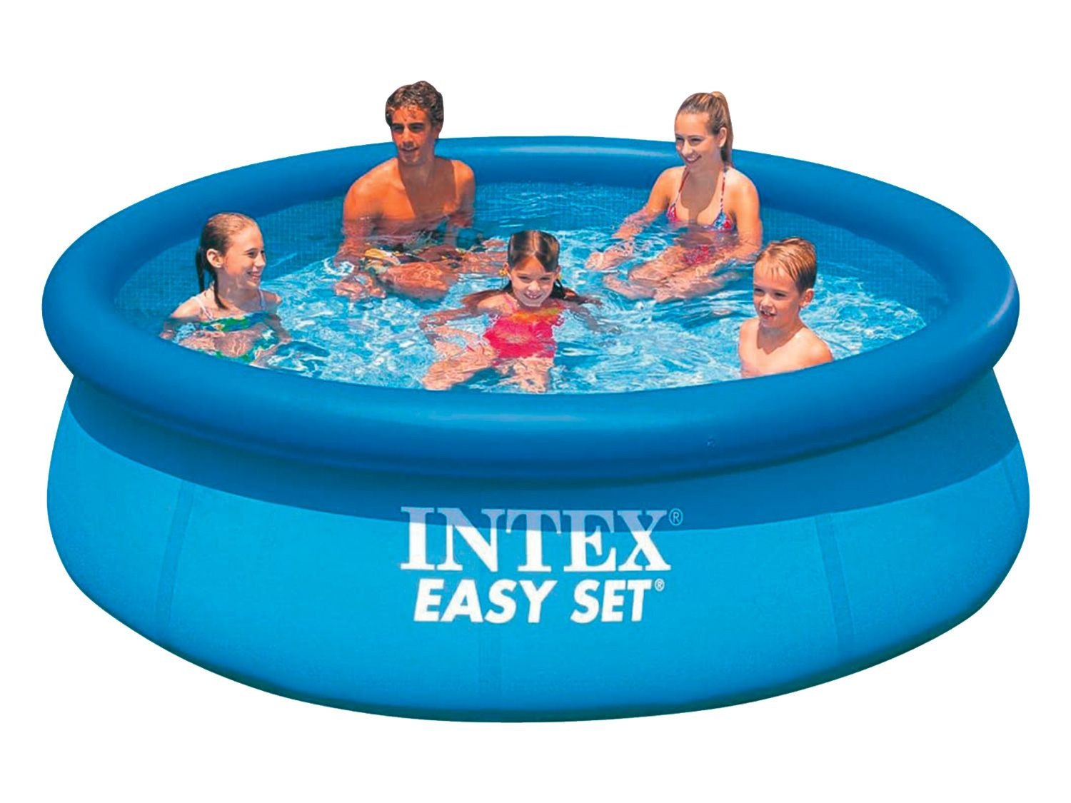 Filterpumpe 2271 L/Std und Leiter 289353 Intex 305x91 cm Easy Set mit Pool incl