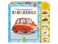 Ein Buch mit Geräuschen von verschiedenen Fahrzeugen, wie Autos, Traktoren und Fahrrädern.