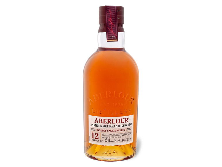 Gehe zu Vollbildansicht: Aberlour Double Cask Matured Speyside Single Malt Scotch Whisky 12 Jahre 40% Vol - Bild 2