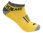 Gelbe Everlast Socken mit grauen Details.