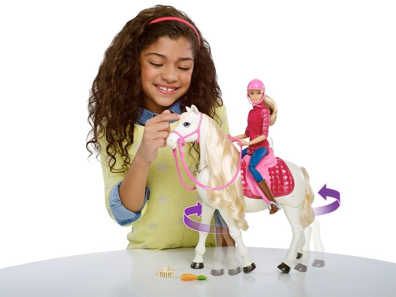 Gehe zu Vollbildansicht: Barbie Traumpferd und Puppe - Bild 3