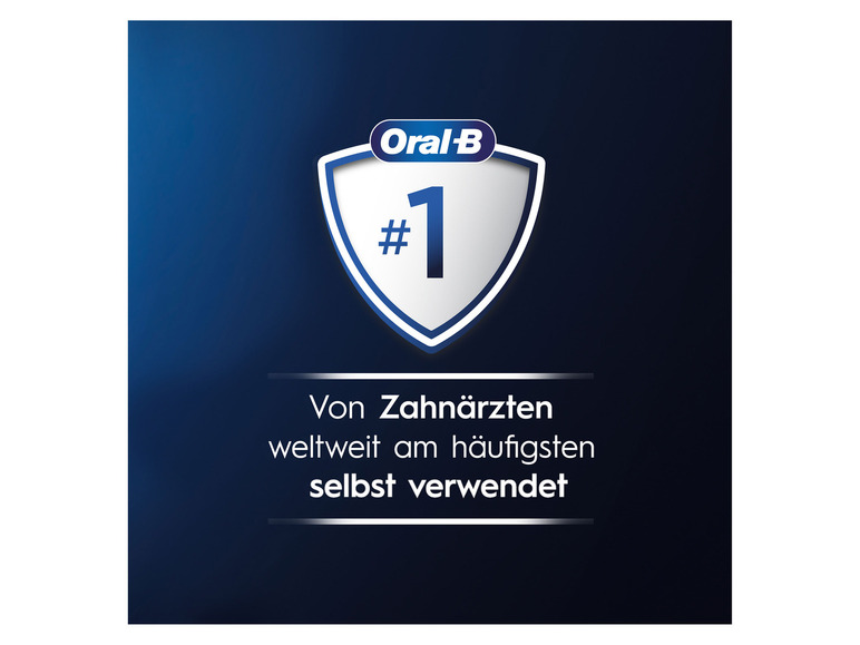 Oral-B Zahnbürsten, die Nummer 1 Wahl von Zahnärzten.