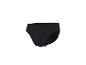 Schwarze Herren-Badehose mit elastischem Bund.