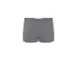 Graue Damen-Boxershorts mit elastischem Bund.