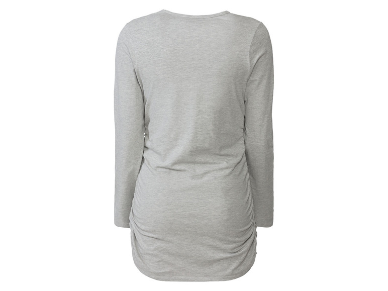 Gehe zu Vollbildansicht: bellybutton Damen Umstands-Langarmshirt, mit hohem Baumwollanteil - Bild 6