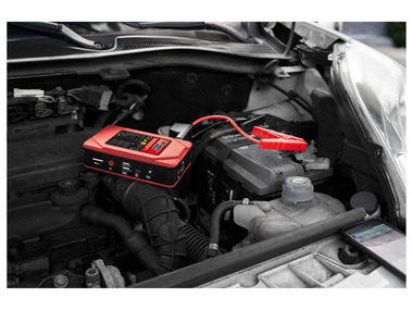 ULTIMATE SPEED® Mobile Autostarthilfe »UMAP 12000 C3« mit KFZ-Ladegerät »ULGD A1«, 12 V und 24 V