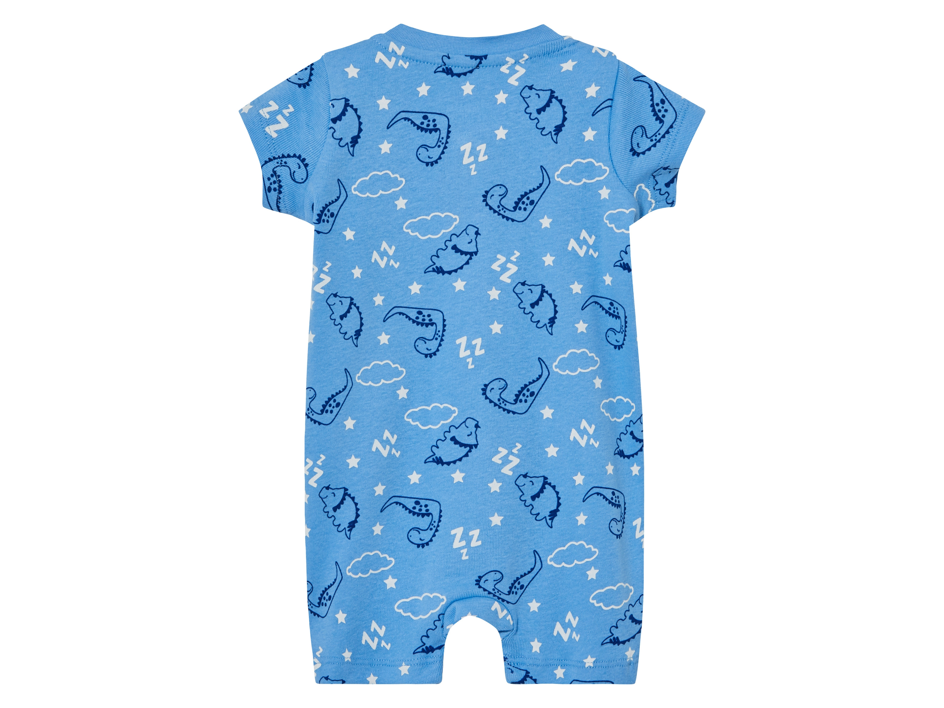 Thumbnail - lupilu® Baby Jungen Schlafoverall (Blau, 62/68)